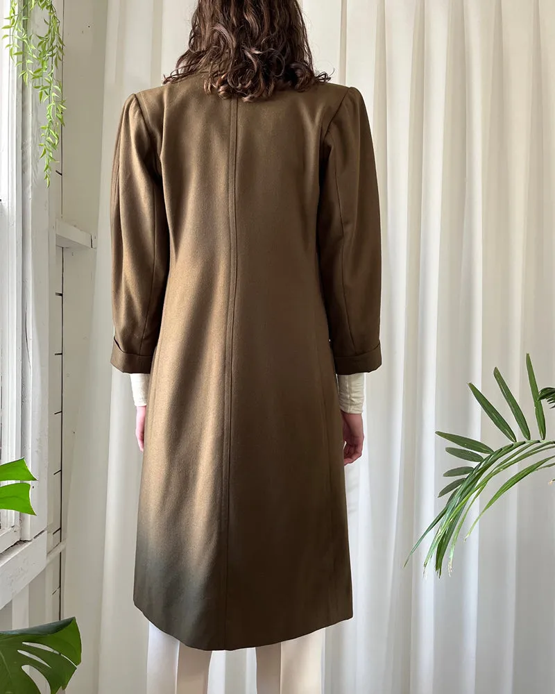 80s YSL Olive Wool Jacket | M
