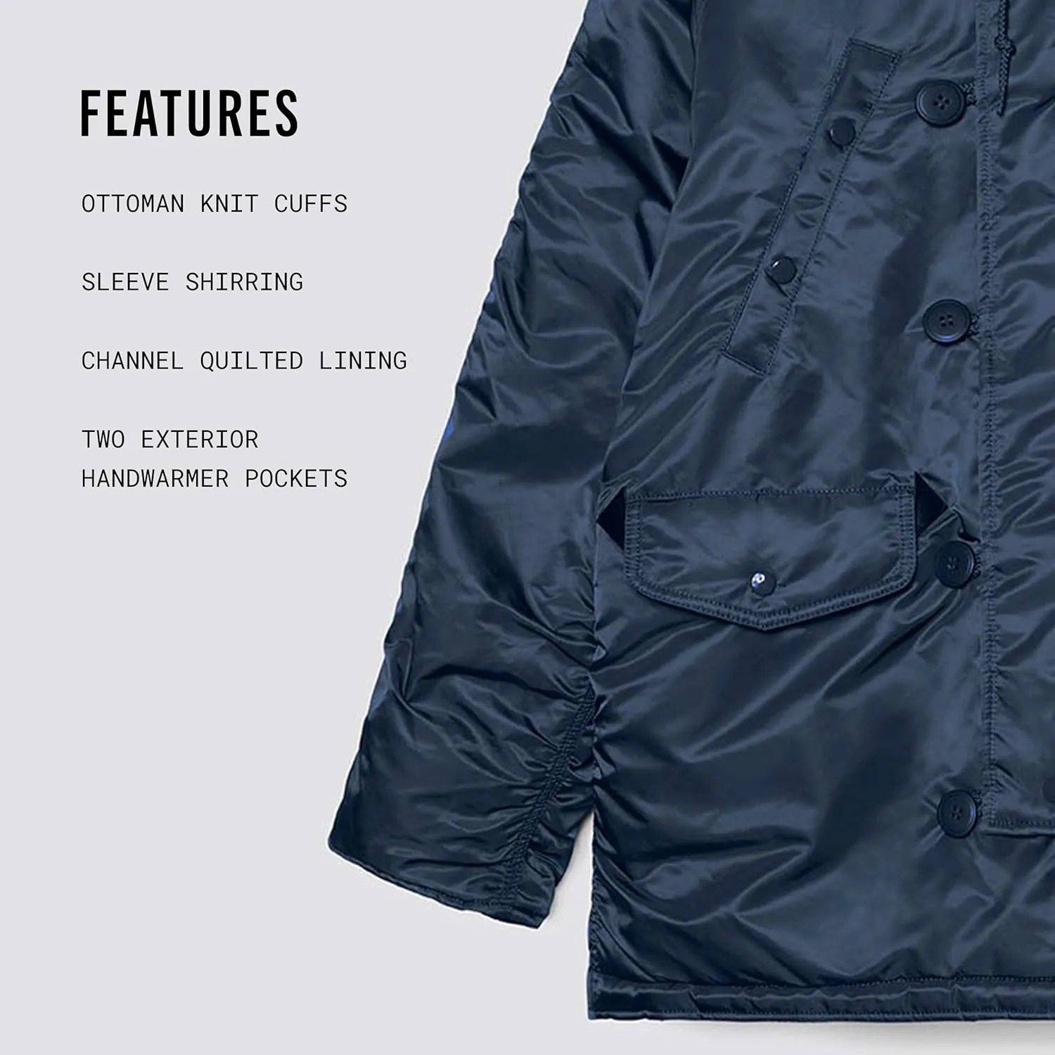 Alpha Industries Men's N-3B Parka