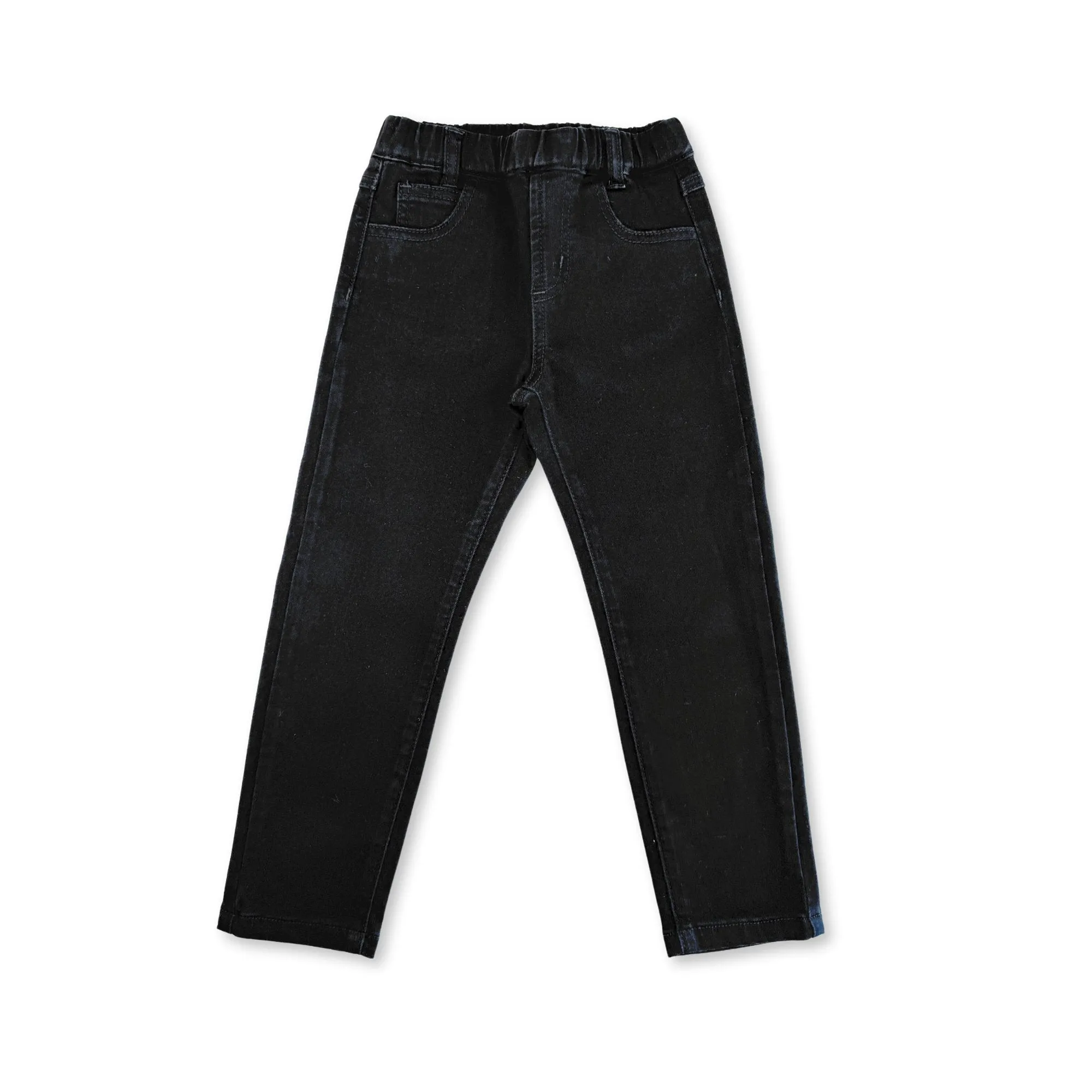 Black Denim Pants