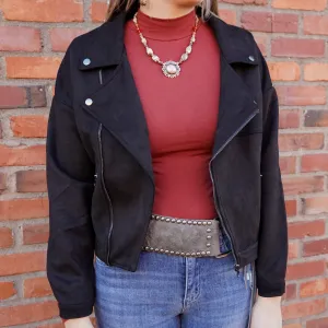 Black Suede Jacket