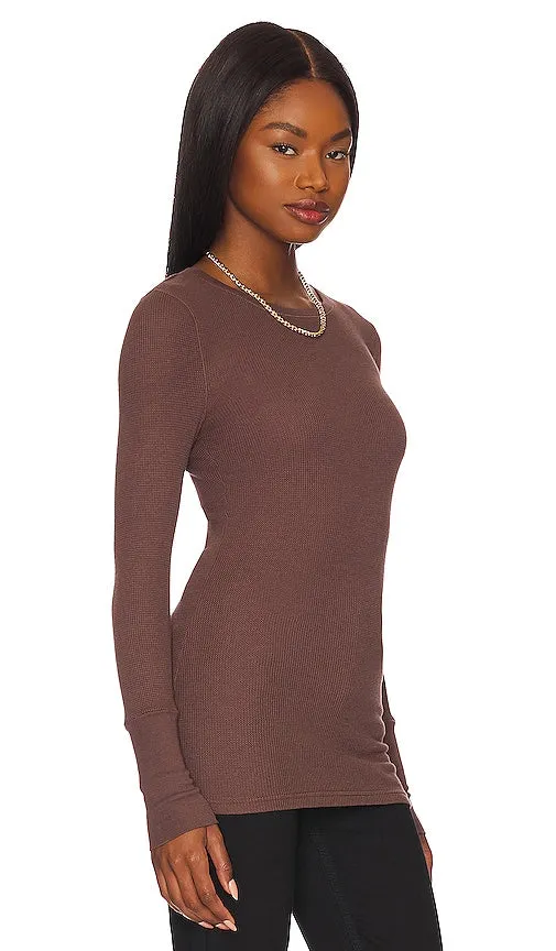 Bobi Modal Thermal Top in Brown