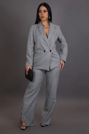 Business Ready Pant Set - White