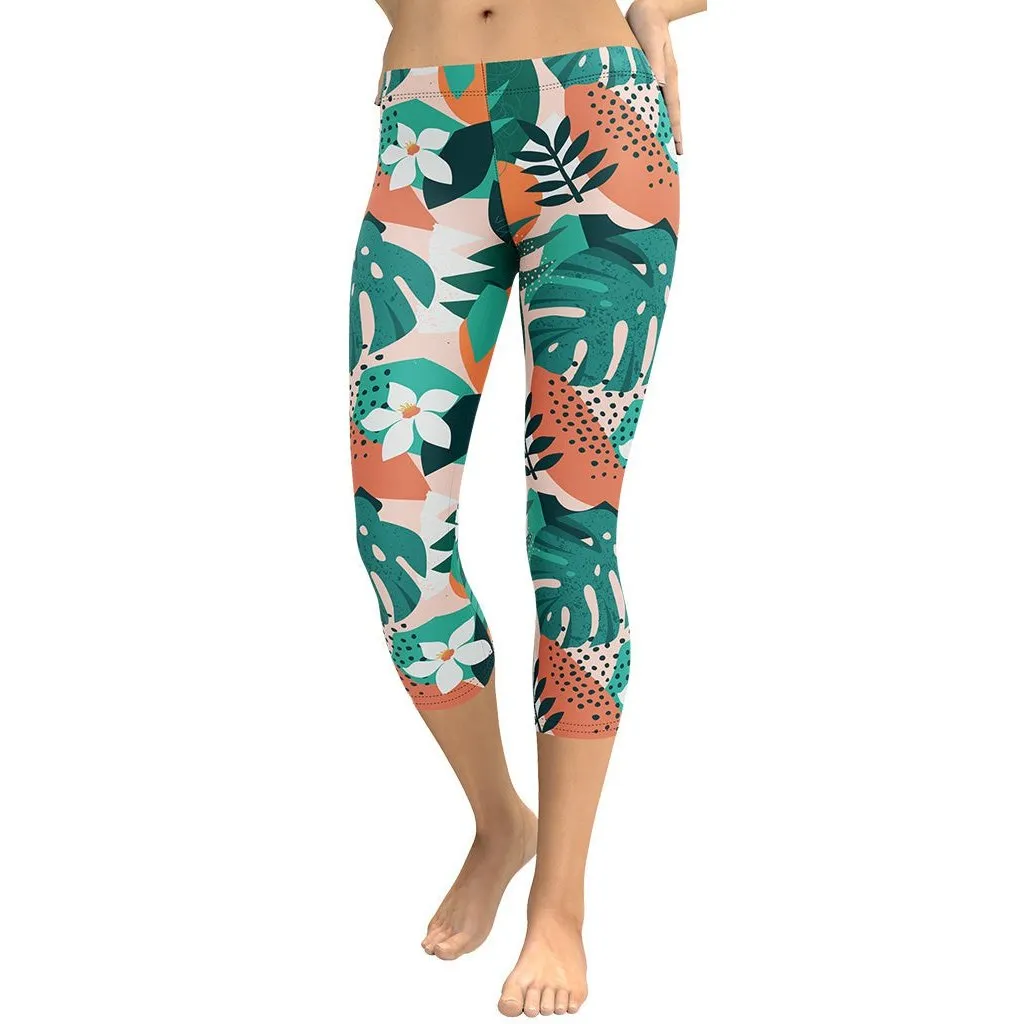 Contemporary Tropical Capris