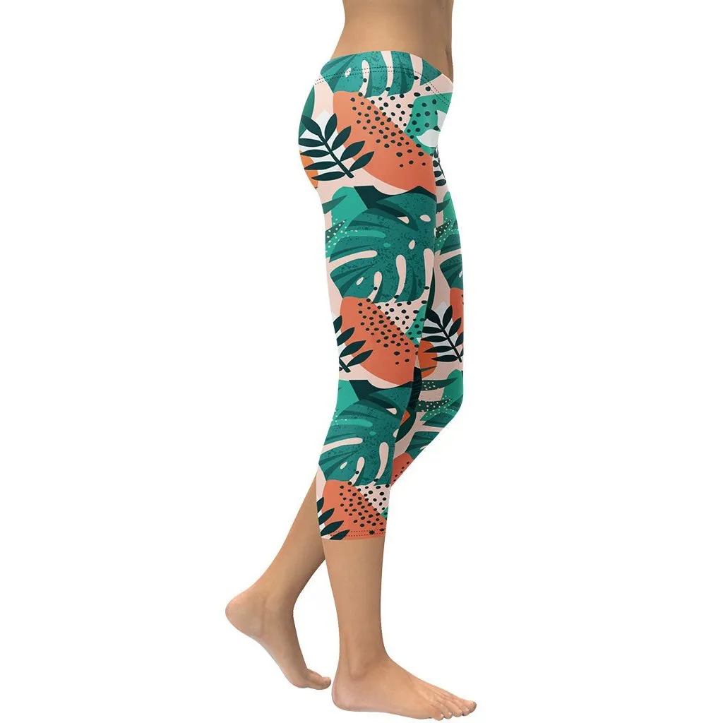 Contemporary Tropical Capris