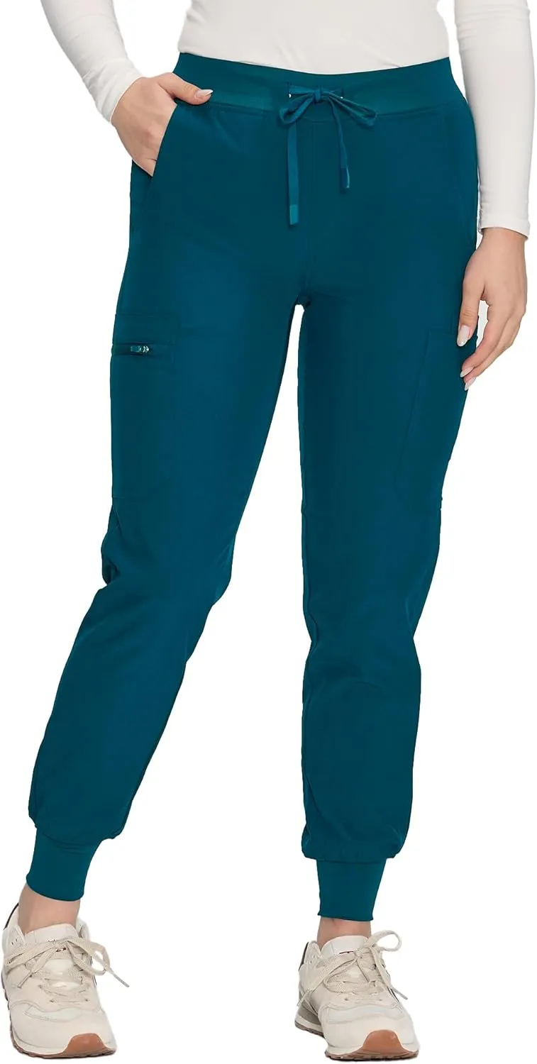 COZYFIT Scrub Pants for Women - Cargo Pants Scrubs with 7 Pockets,Soft Stretch