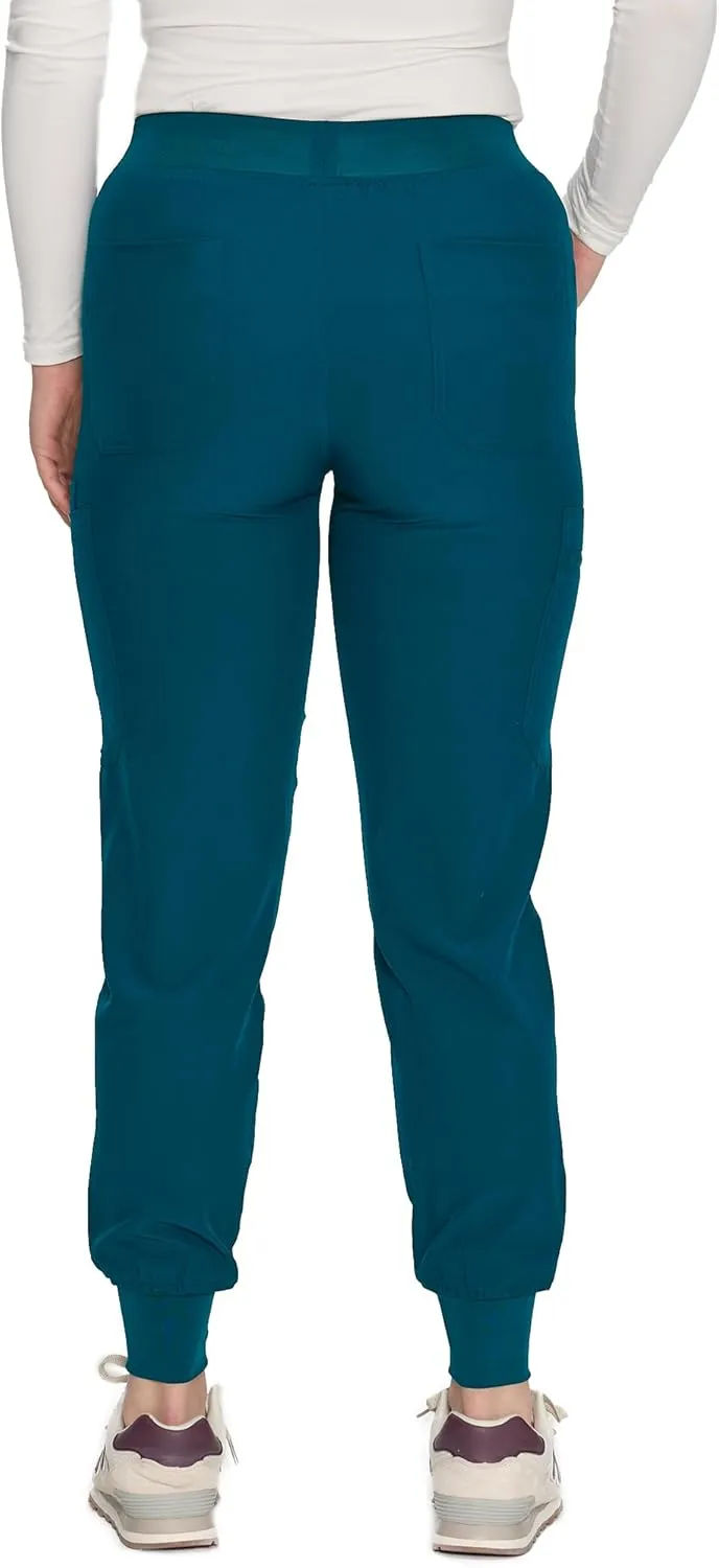 COZYFIT Scrub Pants for Women - Cargo Pants Scrubs with 7 Pockets,Soft Stretch