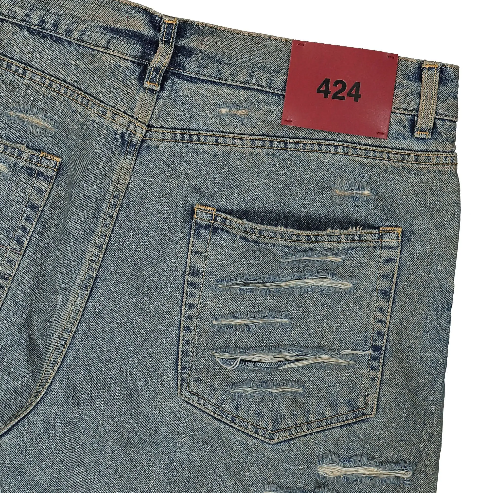 Distressed Baggy Pants