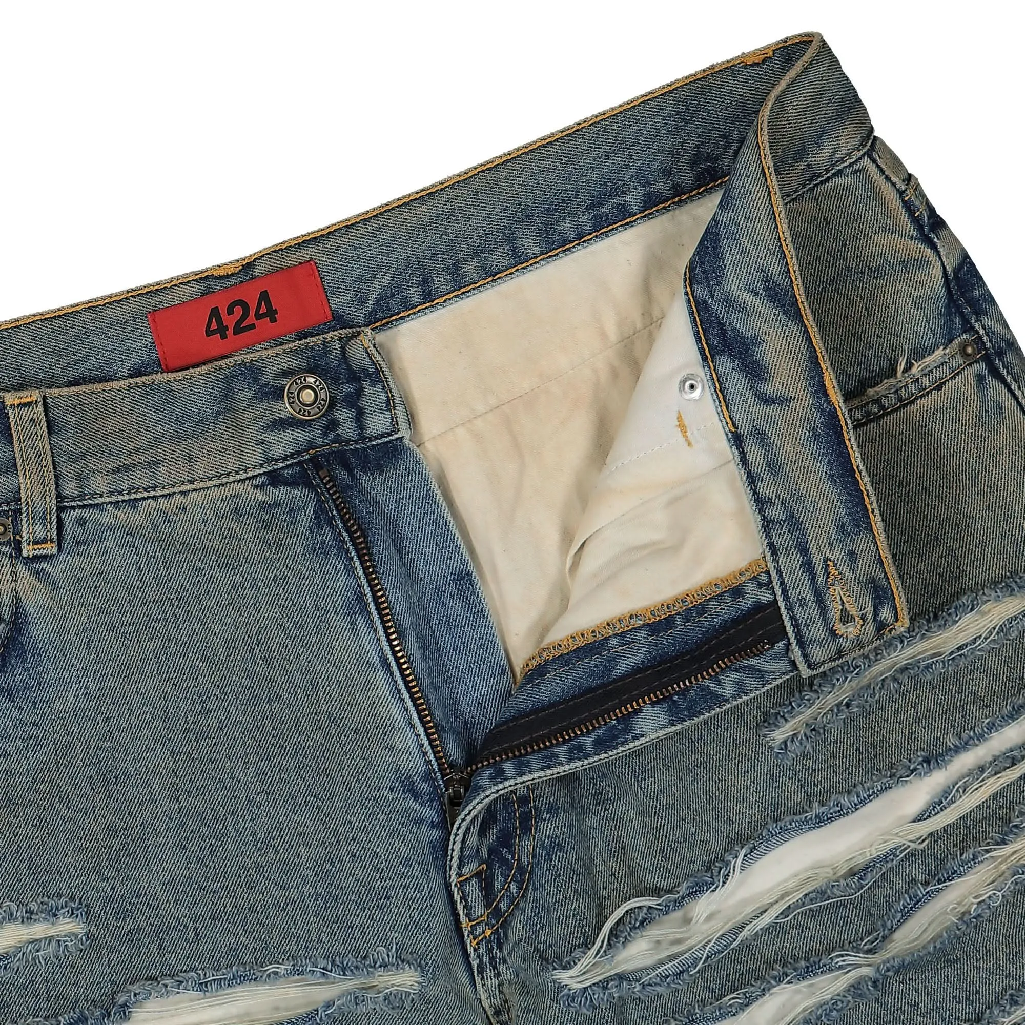 Distressed Baggy Pants