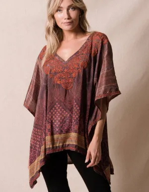 Fair Trade Flowy Tunic - Amber