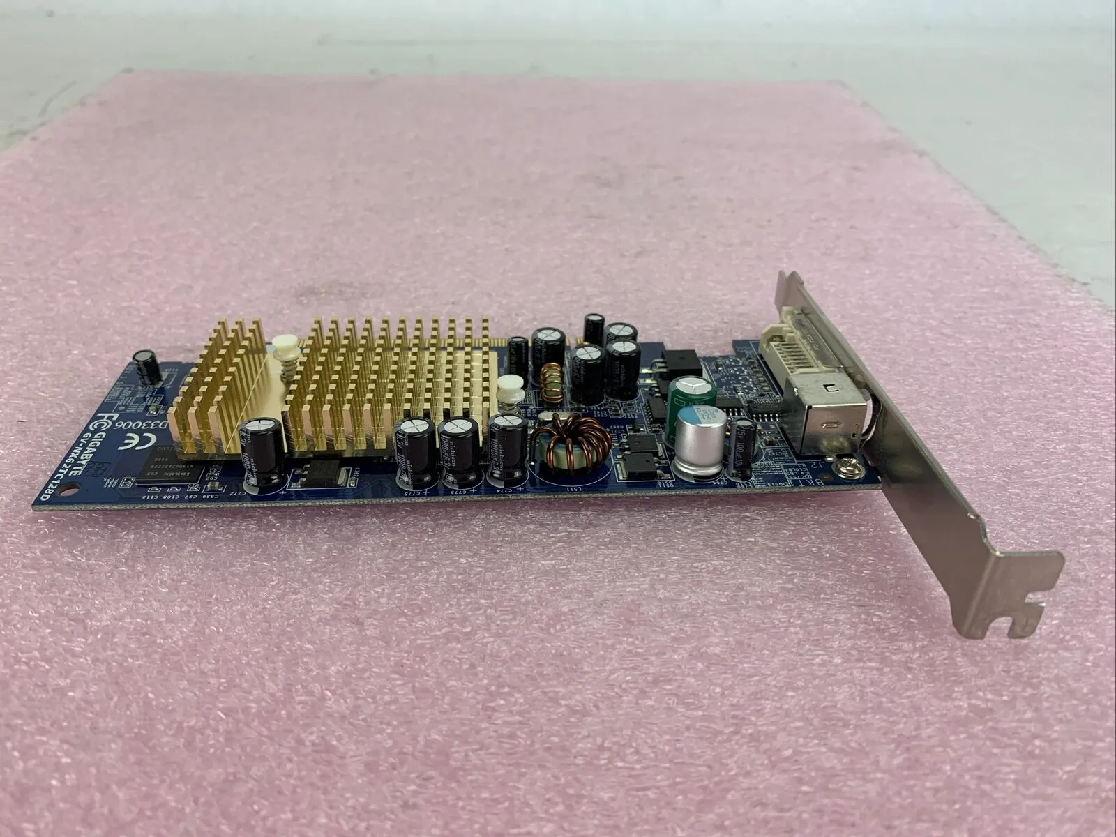 GIGABYTE GeForce 6200TC 128MB DDR PCIe Graphics Card GV-NX62TC128D