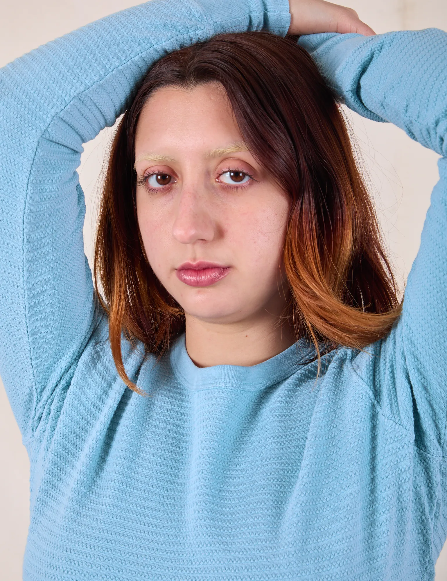 Honeycomb Thermal - Baby Blue