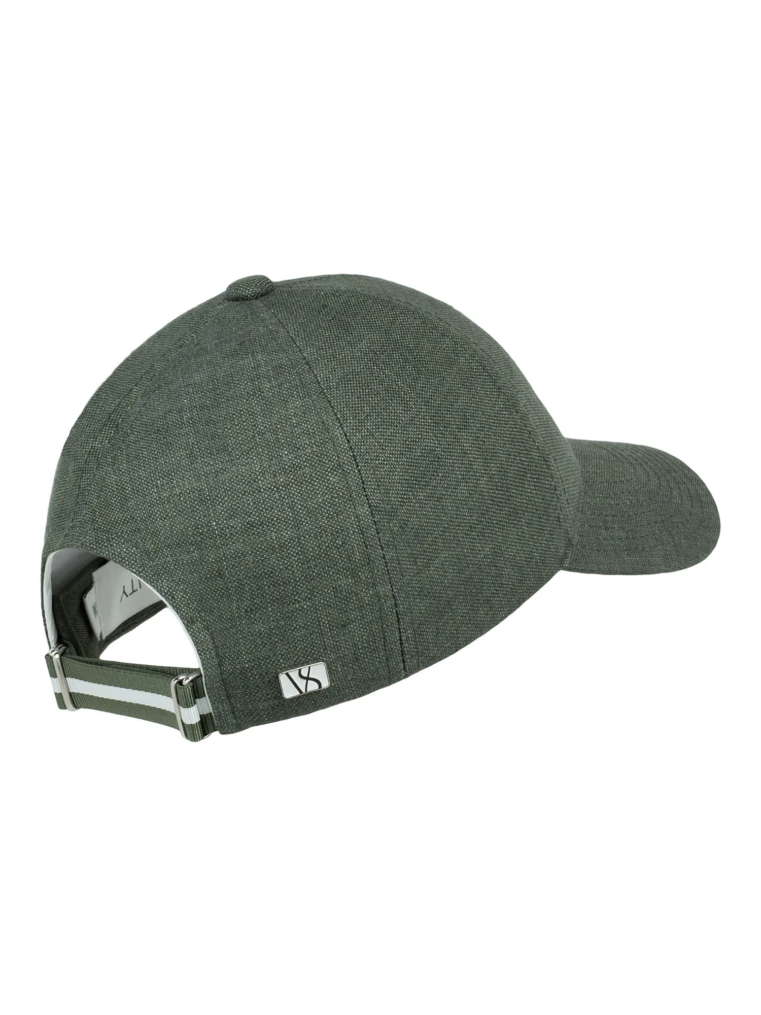 Linen Structured Cap French Olive