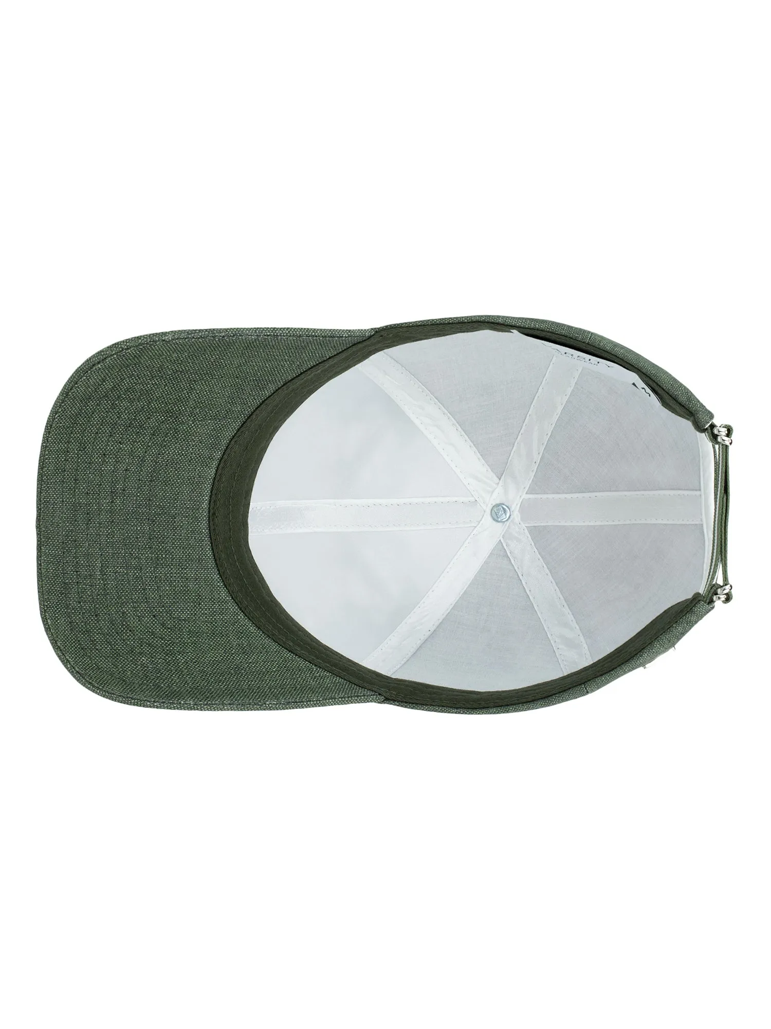 Linen Structured Cap French Olive