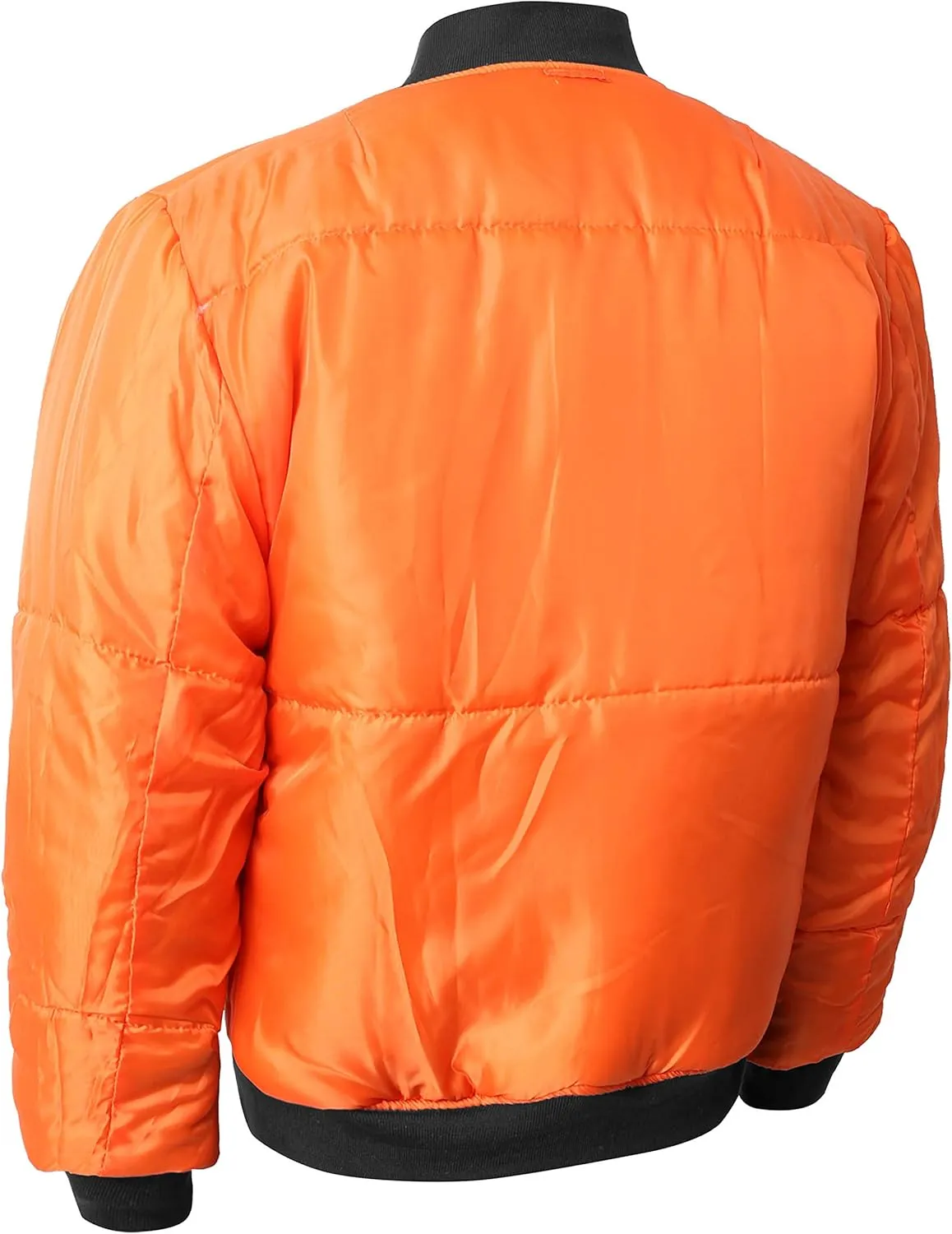 Mens MA-1 Flight Bomber Jacket Active Casual Military Outwear