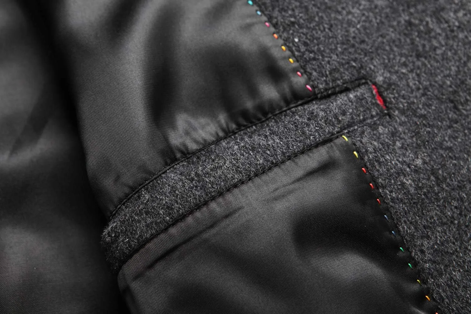 Men's Premium Wool Blend Double Breasted Long Pea Coat