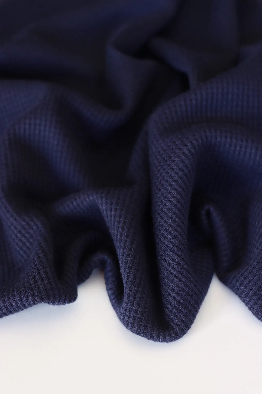 Navy Thermal Sweater Knit