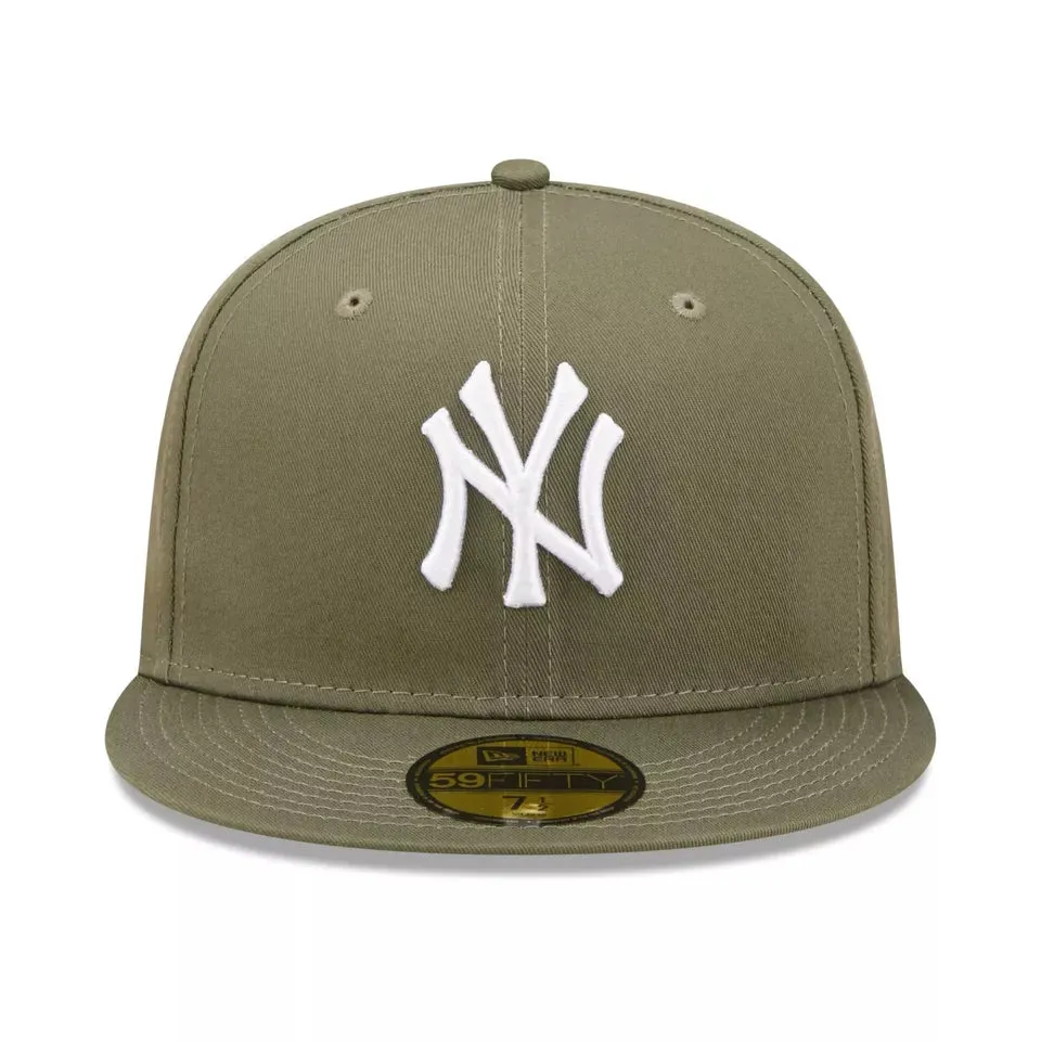 NEW ERA 59FIFTY MLB NEW YORK YANKEES OLIVE FITTED CAP
