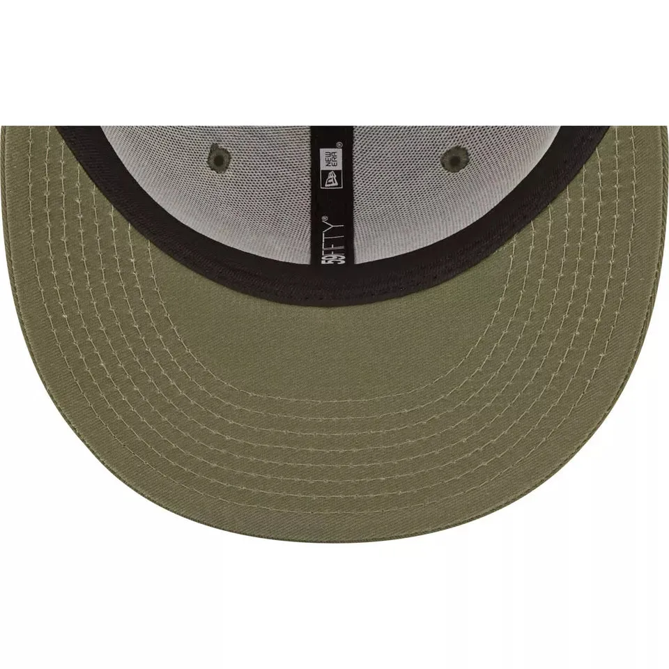 NEW ERA 59FIFTY MLB NEW YORK YANKEES OLIVE FITTED CAP