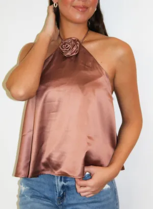 Picking Petals Halter Top