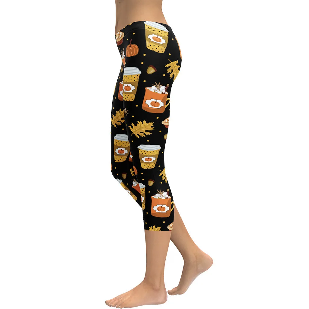Pumpkin Season Capris