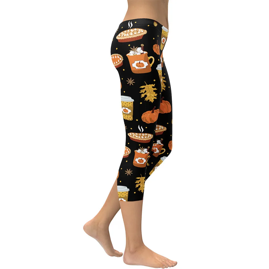 Pumpkin Season Capris