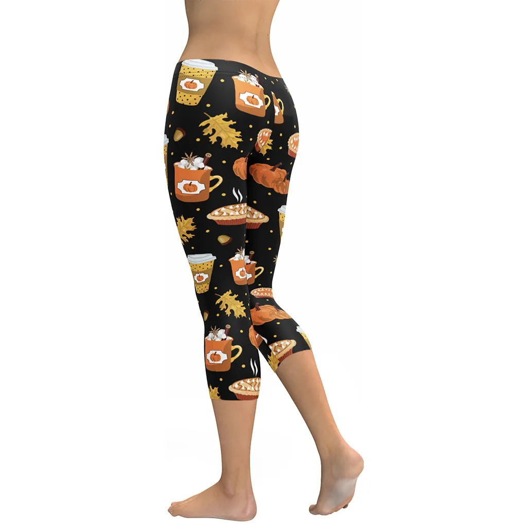 Pumpkin Season Capris