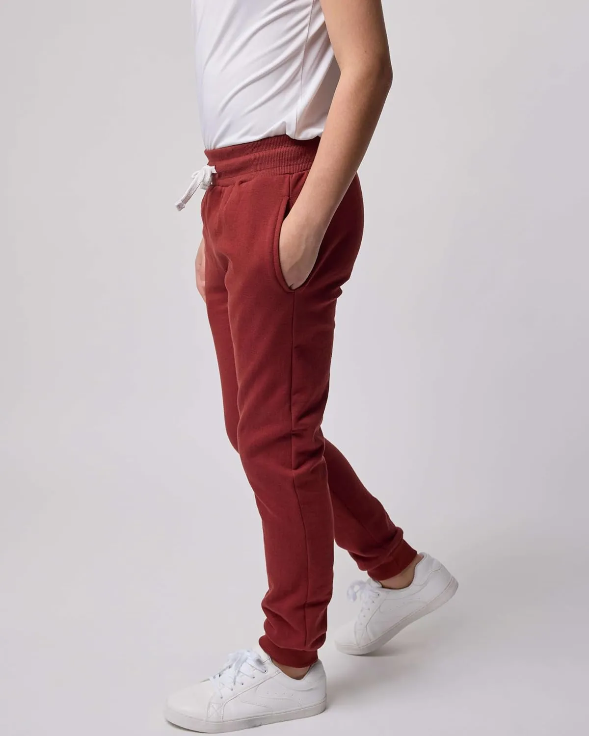 Real Essentials 3 Pack: Boys Cotton Active Fleece Jogger Sweatpants