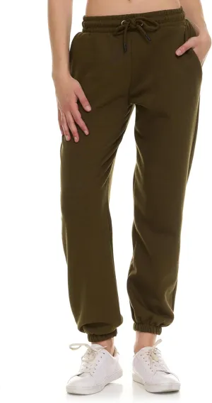 Sweatpants for Women, Closed Cinch Bottom Fleece Lounge Womens Oversized Joggers