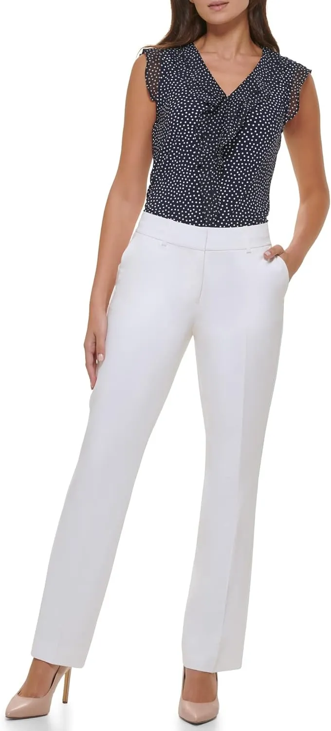 Tommy Hilfiger Women's Sloane Ankle Trouser Suit Pant