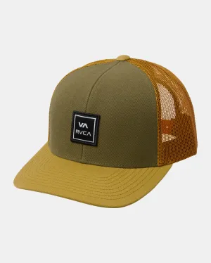 VA Station Trucker Hat - Dark Olive