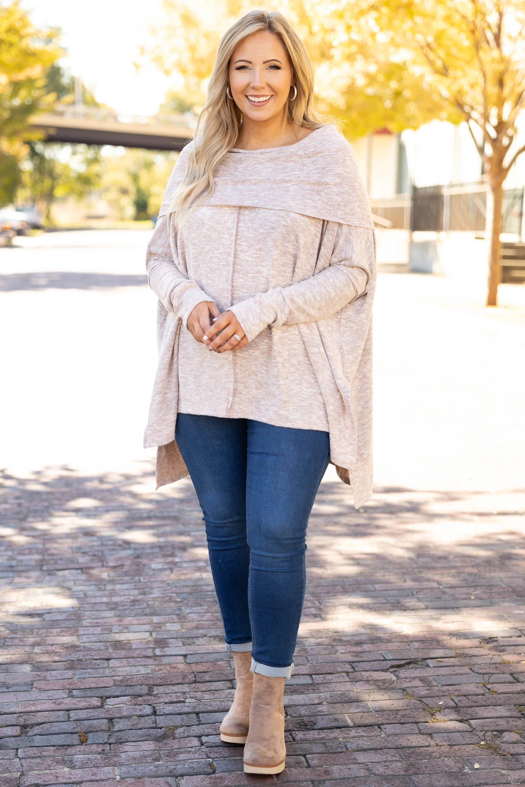 Winter Resort Tunic, Blush
