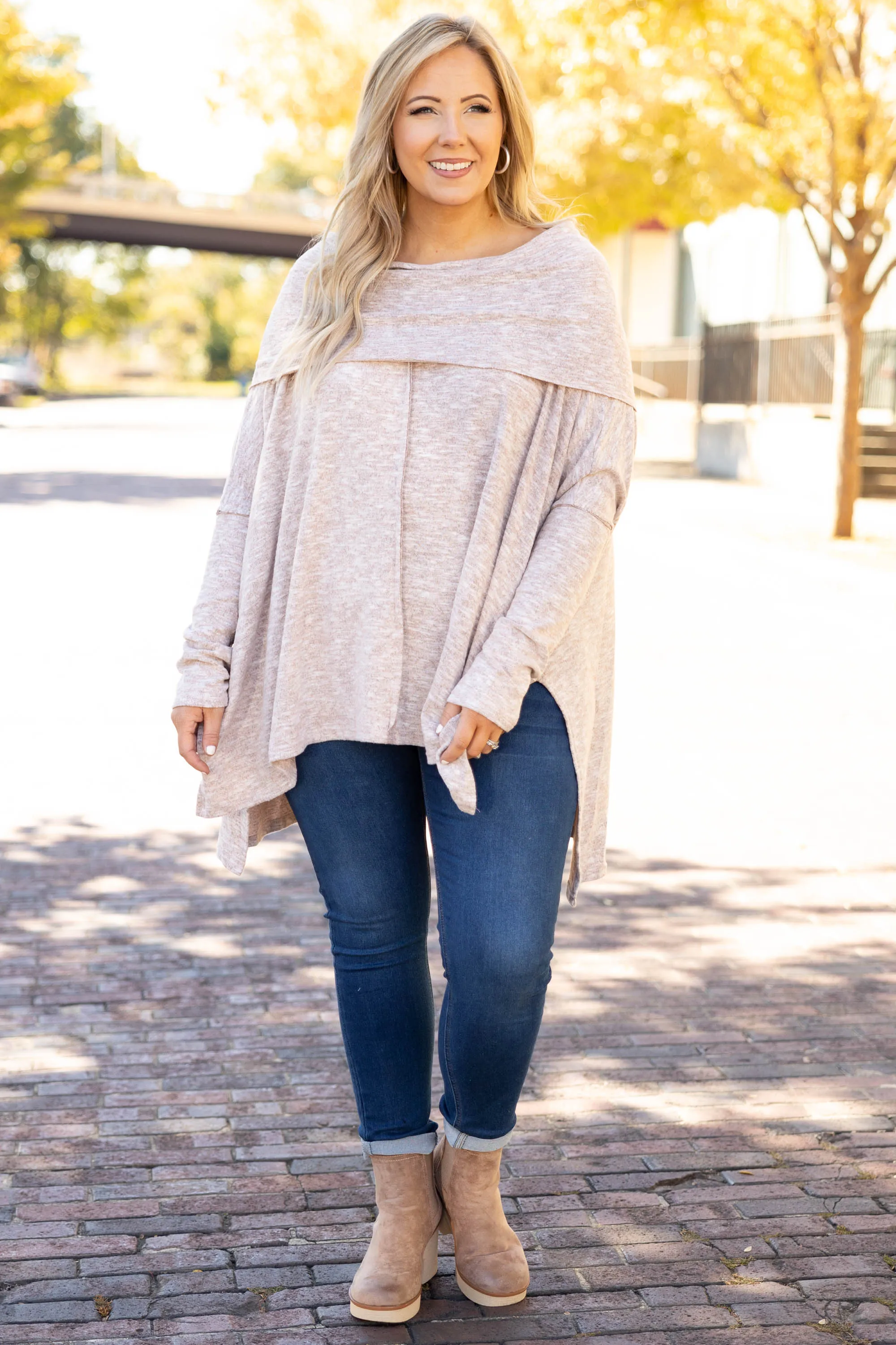 Winter Resort Tunic, Blush
