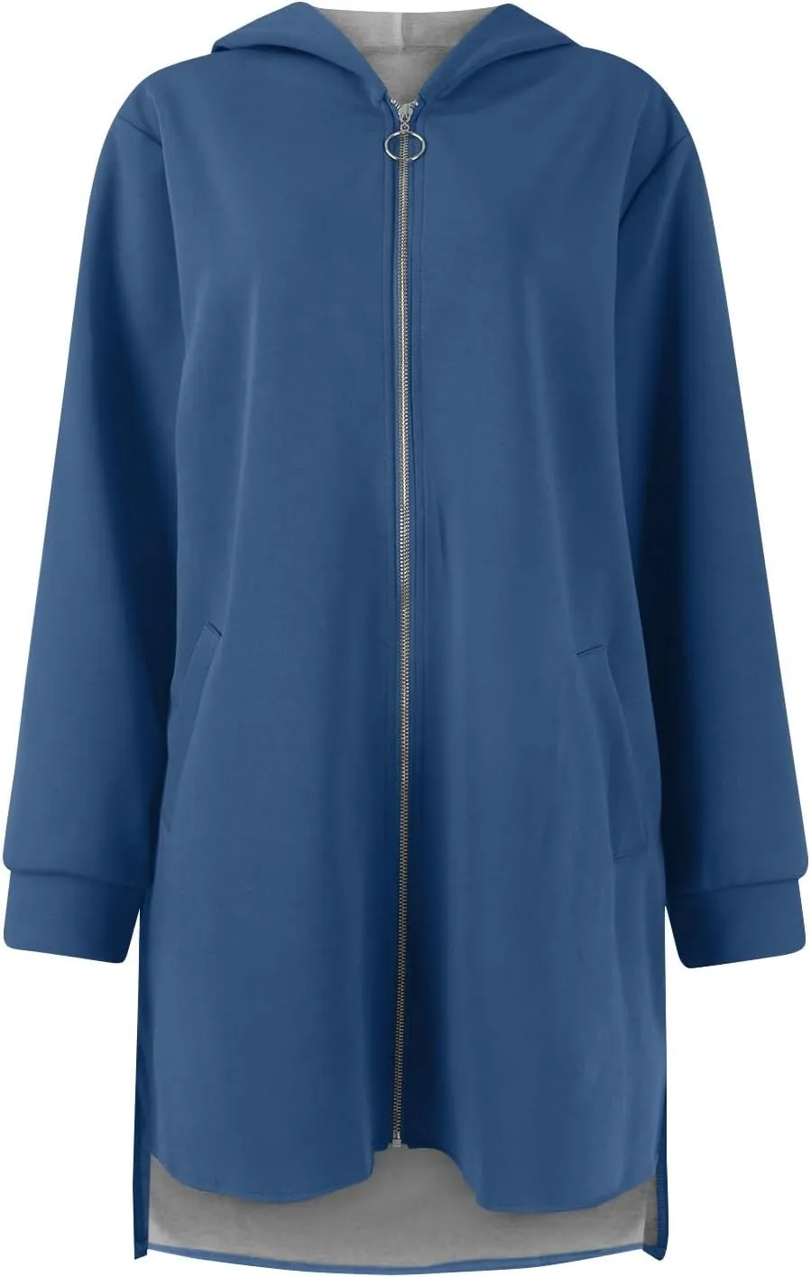 Womens Fall Fashion 2024 Oversized Dressy Cardigans Long Lightweight Coat Fall Sweater Jacket Outerwear with Pockets