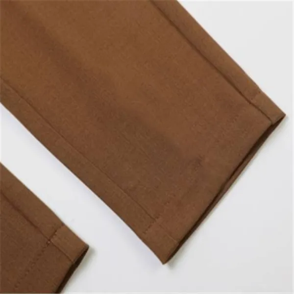 Women’s Slim Fit Pleated Pants with Pockets